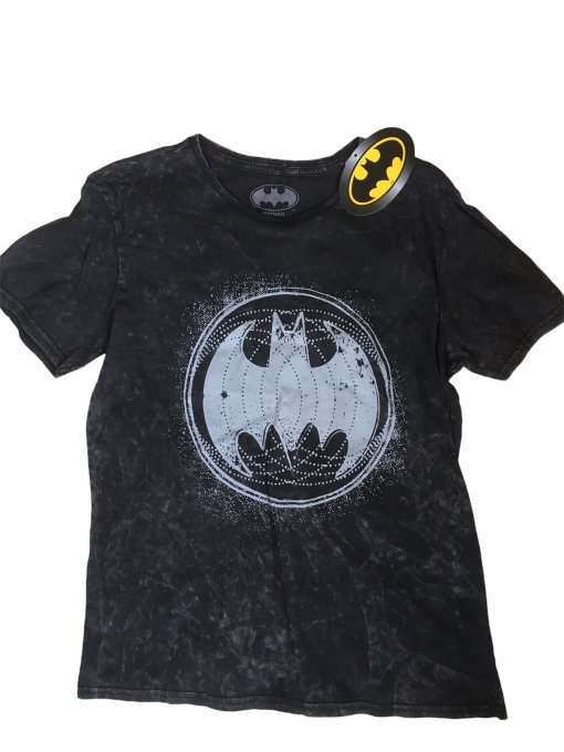 Tee-shirt BATMAN noir/gris