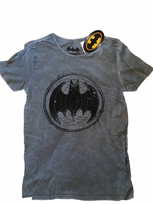 Tee-shirt BATMAN gris/noir