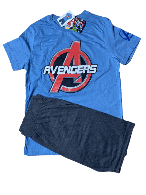 Pyjashort Avengers bleu