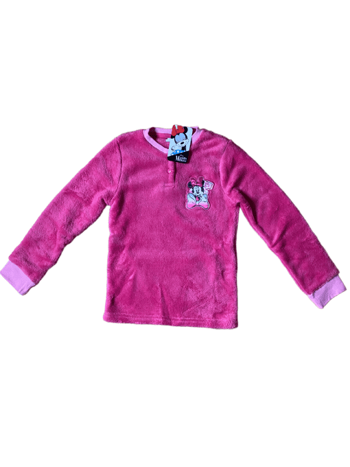 Pyjama polaire haut fuchsia bas rose 