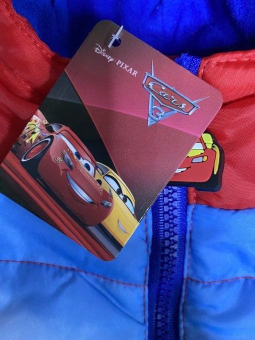 Doudoune Rouge Disney Pixar Cars