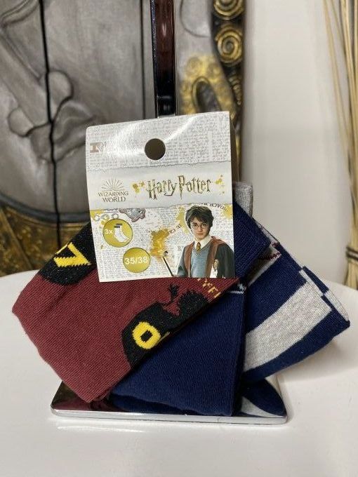 Pack de 3 paires de chaussettes Harry Potter