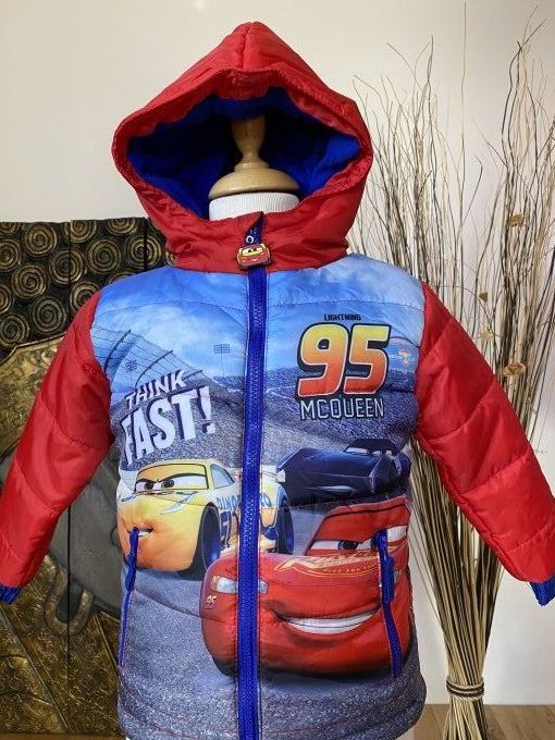 Doudoune Rouge Disney Pixar Cars