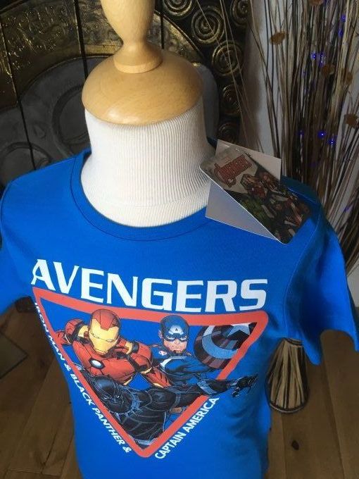 Tee-shirt Avengers Marvel Bleu 