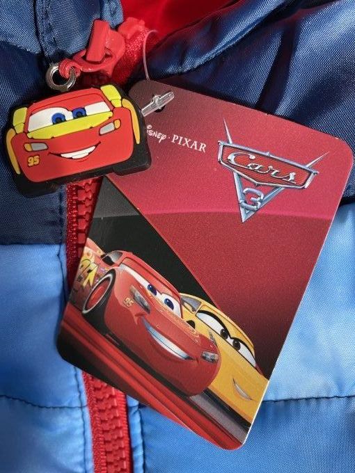 Doudoune Bleu Disney Pixar Cars