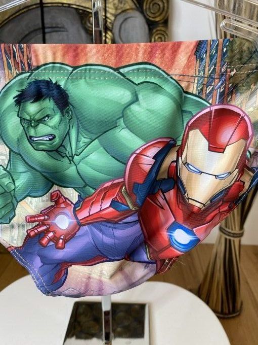 Slip de bain Avengers Hulk & Iron Man