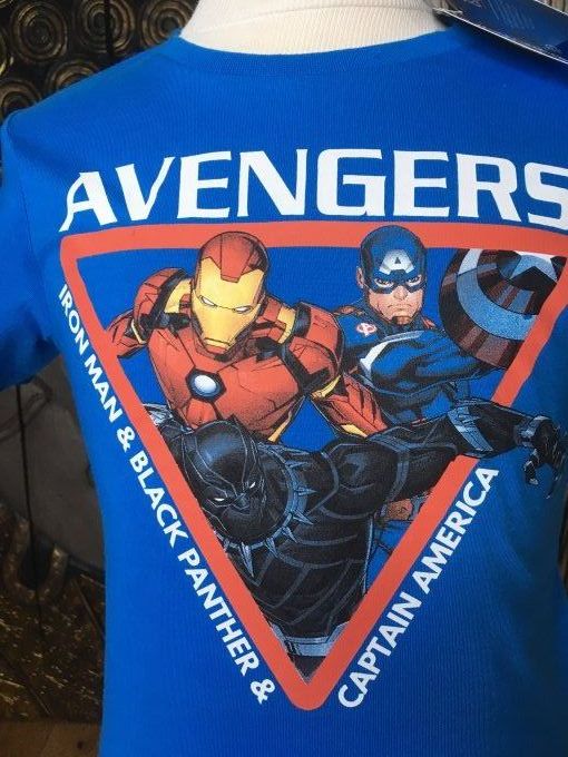 Tee-shirt Avengers Marvel Bleu 