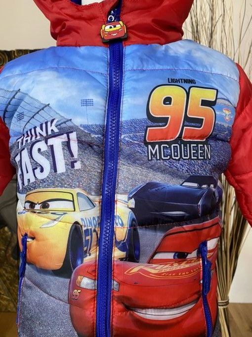 Doudoune Rouge Disney Pixar Cars