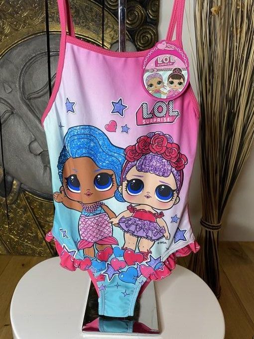 Maillot de bain Poupée LOL rose