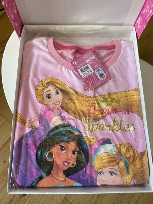 Pyjashort Princesse Rose Disney